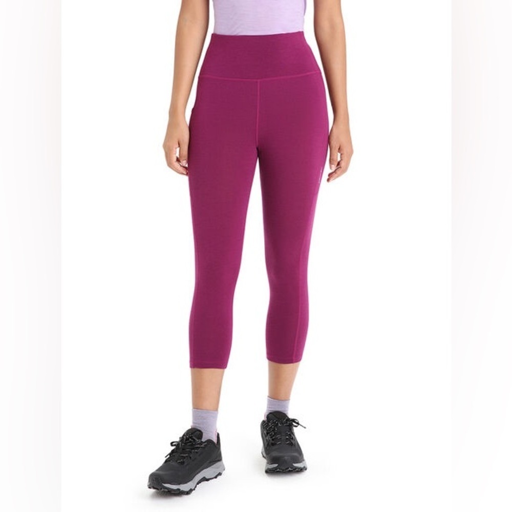 ICEBREAKER Women’s Merino Fastray High Rise 3/4 Tights - Picture 11 of 11